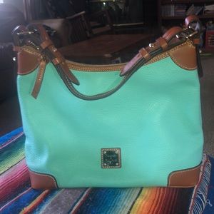 Dooney & Bourke leather Pebble Hobo